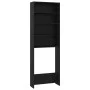 Armario de lavadora negro 64x24x190 cm de vidaXL, Accesorios para lavadoras y secadoras - Ref: Foro24-808405, Precio: 68,43 €...