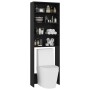 Armario de lavadora negro 64x24x190 cm de vidaXL, Accesorios para lavadoras y secadoras - Ref: Foro24-808405, Precio: 71,60 €...
