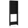 Armario de lavadora negro 64x24x190 cm de vidaXL, Accesorios para lavadoras y secadoras - Ref: Foro24-808405, Precio: 68,43 €...