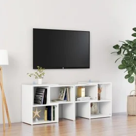 Weißer TV-Schrank aus Sperrholz, 104 x 30 x 52 cm von vidaXL, TV-Möbel - Ref: Foro24-808350, Preis: 47,84 €, Rabatt: %