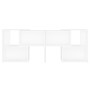 Weißer TV-Schrank aus Sperrholz, 104 x 30 x 52 cm von vidaXL, TV-Möbel - Ref: Foro24-808350, Preis: 47,84 €, Rabatt: %