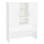 White washing machine cabinet 70.5x25.5x90 cm by vidaXL, Accessories for washing machines and dryers - Ref: Foro24-808386, Pr...