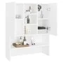 White washing machine cabinet 70.5x25.5x90 cm by vidaXL, Accessories for washing machines and dryers - Ref: Foro24-808386, Pr...