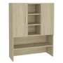 Waschmaschinenschrank Sonoma-Eiche 70,5x25,5x90 cm von vidaXL, Zubehör für Waschmaschinen und Trockner - Ref: Foro24-808389, ...