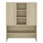 Waschmaschinenschrank Sonoma-Eiche 70,5x25,5x90 cm von vidaXL, Zubehör für Waschmaschinen und Trockner - Ref: Foro24-808389, ...