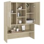 Waschmaschinenschrank Sonoma-Eiche 70,5x25,5x90 cm von vidaXL, Zubehör für Waschmaschinen und Trockner - Ref: Foro24-808389, ...