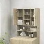 Waschmaschinenschrank Sonoma-Eiche 70,5x25,5x90 cm von vidaXL, Zubehör für Waschmaschinen und Trockner - Ref: Foro24-808389, ...