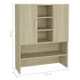 Waschmaschinenschrank Sonoma-Eiche 70,5x25,5x90 cm von vidaXL, Zubehör für Waschmaschinen und Trockner - Ref: Foro24-808389, ...