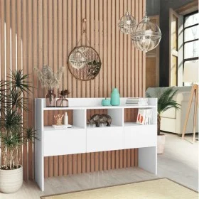 Sideboard aus weißem Sperrholz 105x30x70 cm von vidaXL, Sideboards - Ref: Foro24-808377, Preis: 70,16 €, Rabatt: %