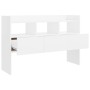 Aparador de madera contrachapada blanco 105x30x70 cm de vidaXL, Aparadores - Ref: Foro24-808377, Precio: 73,23 €, Descuento: %