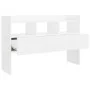 Sideboard aus weißem Sperrholz 105x30x70 cm von vidaXL, Sideboards - Ref: Foro24-808377, Preis: 70,16 €, Rabatt: %