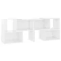 Sperrholz TV-Möbel glänzend weiß 104x30x52 cm von vidaXL, TV-Möbel - Ref: Foro24-808356, Preis: 46,49 €, Rabatt: %