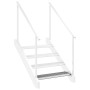 Peldaño de rejilla acero galvanizado 60x24x7 cm