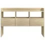 Sonoma Sideboard aus Eichensperrholz 105x30x70 cm von vidaXL, Sideboards - Ref: Foro24-808380, Preis: 62,15 €, Rabatt: %