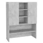 Concrete gray washing machine cabinet 70.5x25.5x90 cm by vidaXL, Accessories for washing machines and dryers - Ref: Foro24-80...