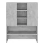 Concrete gray washing machine cabinet 70.5x25.5x90 cm by vidaXL, Accessories for washing machines and dryers - Ref: Foro24-80...