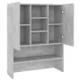 Concrete gray washing machine cabinet 70.5x25.5x90 cm by vidaXL, Accessories for washing machines and dryers - Ref: Foro24-80...