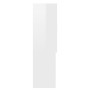 Glossy white washing machine cabinet 70.5x25.5x90 cm by vidaXL, Accessories for washing machines and dryers - Ref: Foro24-808...