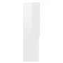 Glossy white washing machine cabinet 70.5x25.5x90 cm by vidaXL, Accessories for washing machines and dryers - Ref: Foro24-808...