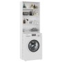 Armario de lavadora blanco 64x24x190 cm de vidaXL, Accesorios para lavadoras y secadoras - Ref: Foro24-808404, Precio: 75,10 ...