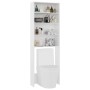 Armario de lavadora blanco 64x24x190 cm de vidaXL, Accesorios para lavadoras y secadoras - Ref: Foro24-808404, Precio: 75,10 ...