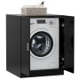 Black washing machine cabinet 71x71.5x91.5 cm by vidaXL, Accessories for washing machines and dryers - Ref: Foro24-808396, Pr...