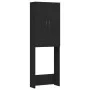 Armario de lavadora negro 64x25,5x190 cm de vidaXL, Accesorios para lavadoras y secadoras - Ref: Foro24-808414, Precio: 94,21...