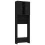 Armario de lavadora negro 64x25,5x190 cm de vidaXL, Accesorios para lavadoras y secadoras - Ref: Foro24-808423, Precio: 88,91...
