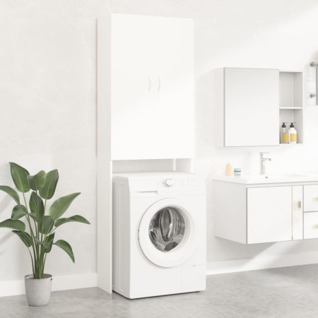 Armario de lavadora blanco 64x25,5x190 cm de vidaXL, Accesorios para lavadoras y secadoras - Ref: Foro24-808413, Precio: 85,2...