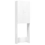 White washing machine cabinet 64x25.5x190 cm by vidaXL, Accessories for washing machines and dryers - Ref: Foro24-808413, Pri...