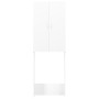 White washing machine cabinet 64x25.5x190 cm by vidaXL, Accessories for washing machines and dryers - Ref: Foro24-808413, Pri...