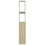 Sonoma oak plywood bathroom cabinet 25x26.5x170cm by vidaXL, Bathroom furniture - Ref: Foro24-808434, Price: 87,20 €, Discoun...