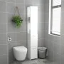 Badezimmerschrank aus Sperrholz weiß 25x26,5x170 cm von vidaXL, Badezimmermöbel - Ref: Foro24-808431, Preis: 61,23 €, Rabatt: %