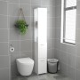Badezimmerschrank aus Sperrholz weiß 25x26,5x170 cm von vidaXL, Badezimmermöbel - Ref: Foro24-808431, Preis: 62,45 €, Rabatt: %