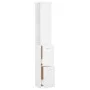 Badezimmerschrank aus Sperrholz weiß 25x26,5x170 cm von vidaXL, Badezimmermöbel - Ref: Foro24-808431, Preis: 61,23 €, Rabatt: %