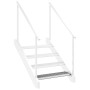 Peldaño de rejilla acero galvanizado 80x24x7 cm