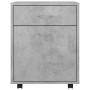 Sperrholz Radschrank betongrau 45x38x54 cm von vidaXL, Schließfächer und Lagerschränke - Ref: Foro24-808444, Preis: 51,72 €, ...