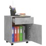 Sperrholz Radschrank betongrau 45x38x54 cm von vidaXL, Schließfächer und Lagerschränke - Ref: Foro24-808444, Preis: 51,72 €, ...