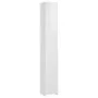 Armario baño madera contrachapada blanco brillo 25x26,5x170 cm de vidaXL, Muebles de baño - Ref: Foro24-808437, Precio: 64,77...