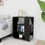 Sperrholzschrank mit Rädern schwarz 60x35x75 cm von vidaXL, Schließfächer und Lagerschränke - Ref: Foro24-808450, Preis: 52,0...