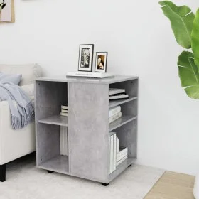 Concrete gray plywood wheel cabinet 60x53x72 cm by vidaXL, Lockers and storage cabinets - Ref: Foro24-808462, Price: 66,44 €,...