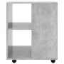Concrete gray plywood wheel cabinet 60x53x72 cm by vidaXL, Lockers and storage cabinets - Ref: Foro24-808462, Price: 66,54 €,...