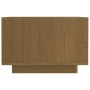 Massiver Couchtisch aus honigbraunem Kiefernholz, 50 x 50 x 33,5 cm von vidaXL, Couchtisch - Ref: Foro24-808506, Preis: 47,87...