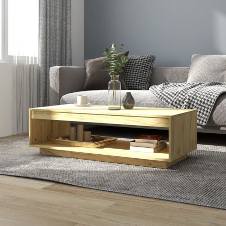 Couchtisch aus massivem Kiefernholz 110x50x33,5 cm von vidaXL, Couchtisch - Ref: Foro24-808508, Preis: 50,61 €, Rabatt: %