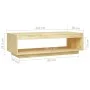 Mesa de centro de madera maciza de pino 110x50x33,5 cm de vidaXL, Mesas de centro - Ref: Foro24-808508, Precio: 50,14 €, Desc...