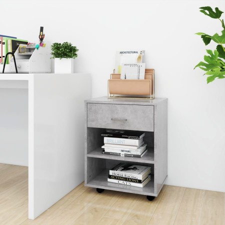 Sperrholz Radschrank betongrau 46x36x59 cm von vidaXL, Schließfächer und Lagerschränke - Ref: Foro24-808471, Preis: 41,77 €, ...
