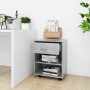 Sperrholz Radschrank betongrau 46x36x59 cm von vidaXL, Schließfächer und Lagerschränke - Ref: Foro24-808471, Preis: 41,77 €, ...