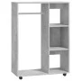Engineered wood gray concrete wardrobe 80x40x110 cm by vidaXL, Wardrobes - Ref: Foro24-808517, Price: 76,08 €, Discount: %