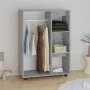 Engineered wood gray concrete wardrobe 80x40x110 cm by vidaXL, Wardrobes - Ref: Foro24-808517, Price: 76,08 €, Discount: %