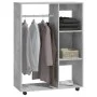 Engineered wood gray concrete wardrobe 80x40x110 cm by vidaXL, Wardrobes - Ref: Foro24-808517, Price: 76,08 €, Discount: %